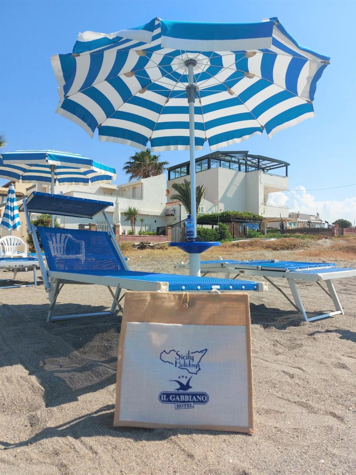 Hotel Il Gabbiano Beach Terme Vigliatore Exterior photo